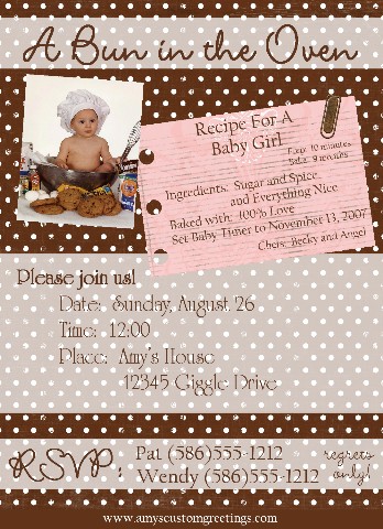 baby shower invitations. Baby Shower Invitations - How